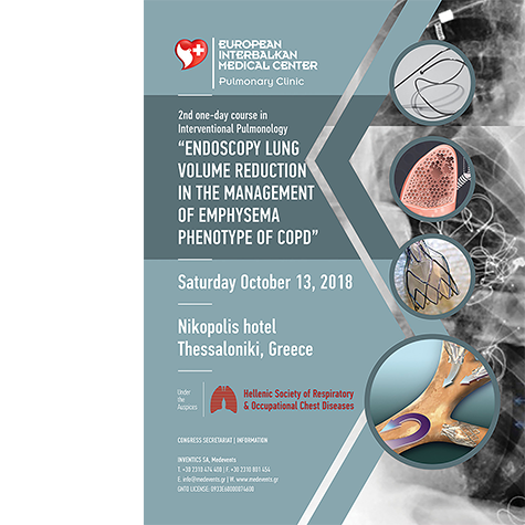 2nd One-Day Course in Interventional Pulmonology  “Endoscopy Lung Volume Reduction in the Management of Emphysema Phenotype of COPD”